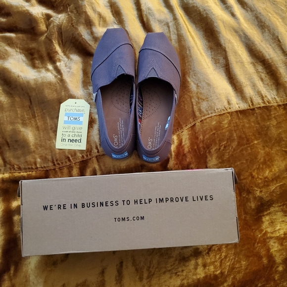 TOMS Classic Canvas Ash Grey  - Picture 3 of 13